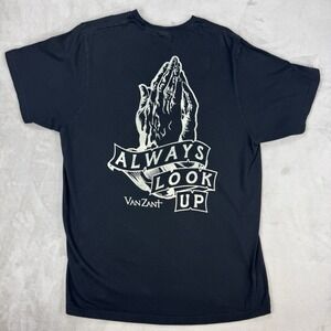 VTG Ronnie‎ Van Zant T Shirt  Graphic Tee Size XL Lynyrd Skynyrd Rock Band